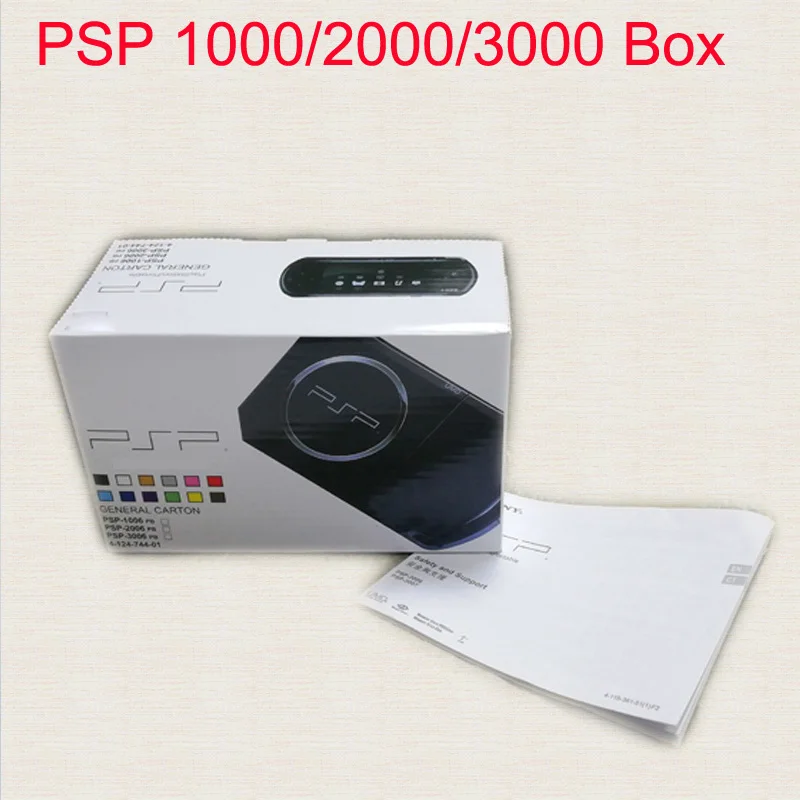 

High Quality New Packing Box Carton For PSP 1000/2000/3000 Game Console (Manual Only For PSP3000)