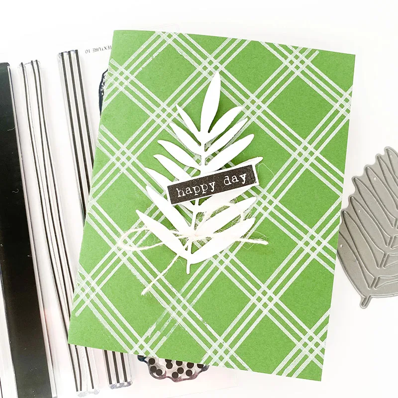 

JC Metal Cutting Dies for Scrapbooking Dies Leaves Leaf Craft Cut Die Stencil DIY Handmade Album Paper Card Making Model Decor