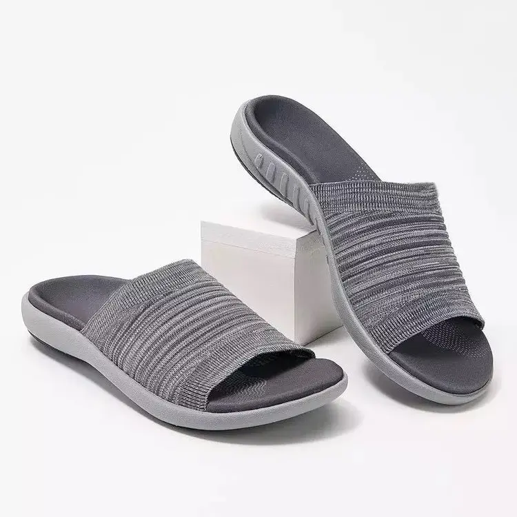 

Summer Large Size 44 Slipper Sandals Women 2021 Fashion Indoor Adult Flat with Shoes Women Outdoor Casual Breathable Slides