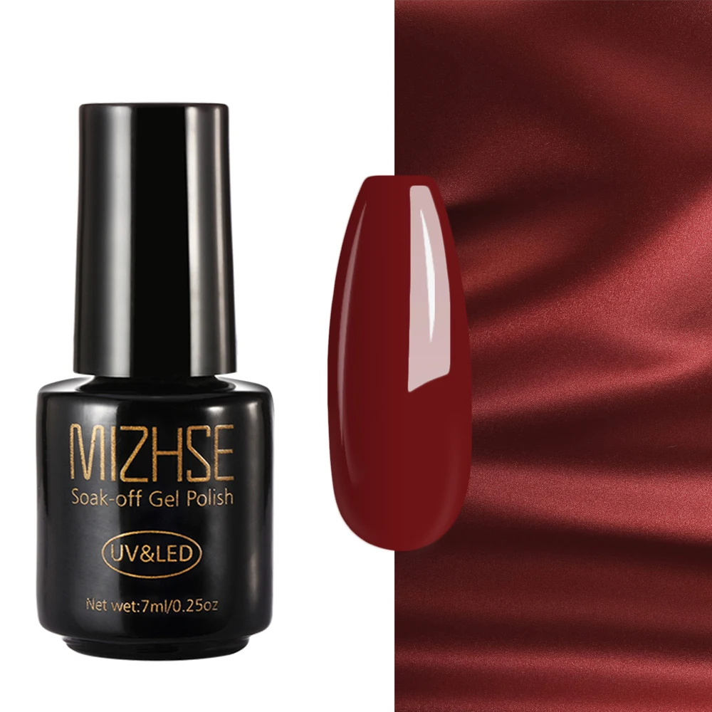 MGH005 MIZHSE Гель-лак для ногтей масло Esmalte Permanente гель UV Y Led Gellak Фиолетовый Белый Черный чистый цветной Гель-лак для ногтей основа для ногтей - Цвет: MGH005
