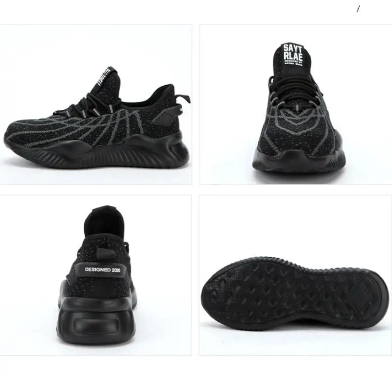 X03 дышащая защитная обувь мужские рабочие ботинки стальной носок проколостойкая