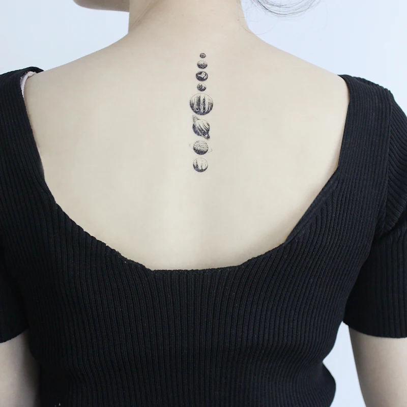 Временные татуировки с изображением бабочки планеты алмаза водонепроницаемые