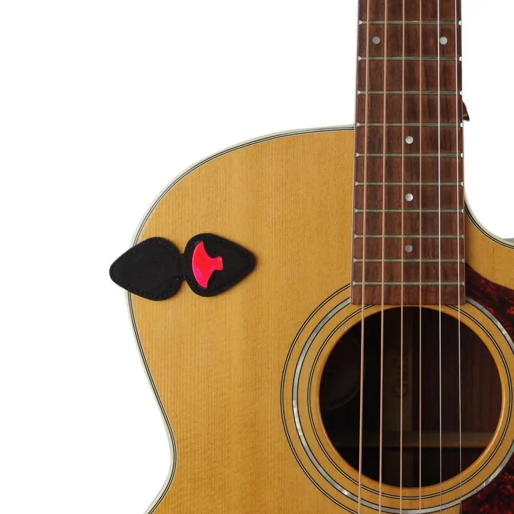 

Guitar Picks Container Sturdy Guitar Picks Holder Plectrums Bag Guitar Picks Bag Delicate Guitar Picks Holder