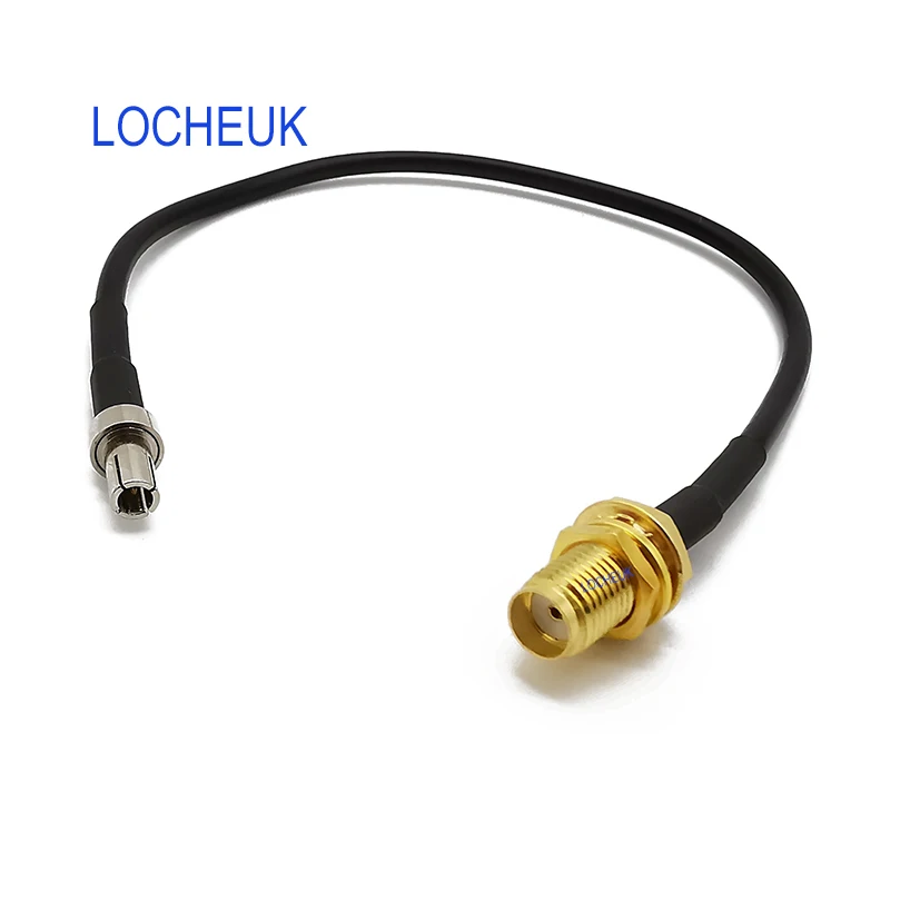 Штепсельная Вилка TS9 К гнездовой разъему SMA антенный разъем RG174 ОТРЕЗОК кабеля для