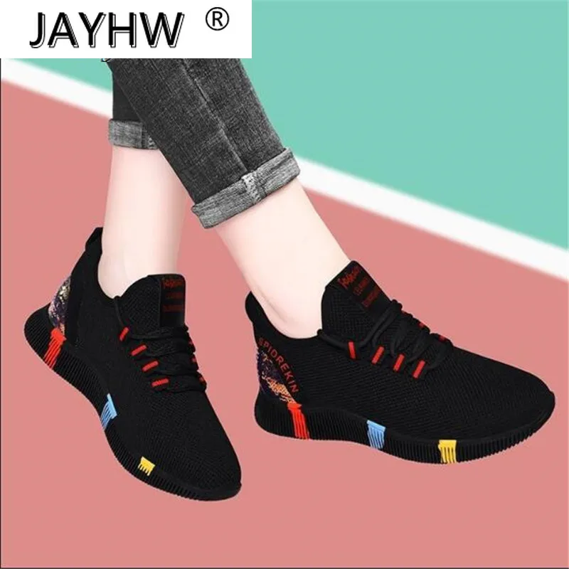 

2020 New Spring Women casual shoes Breathable Mesh platform Sneakers Women New Fashion mesh sneakers shoes woman tenis feminino