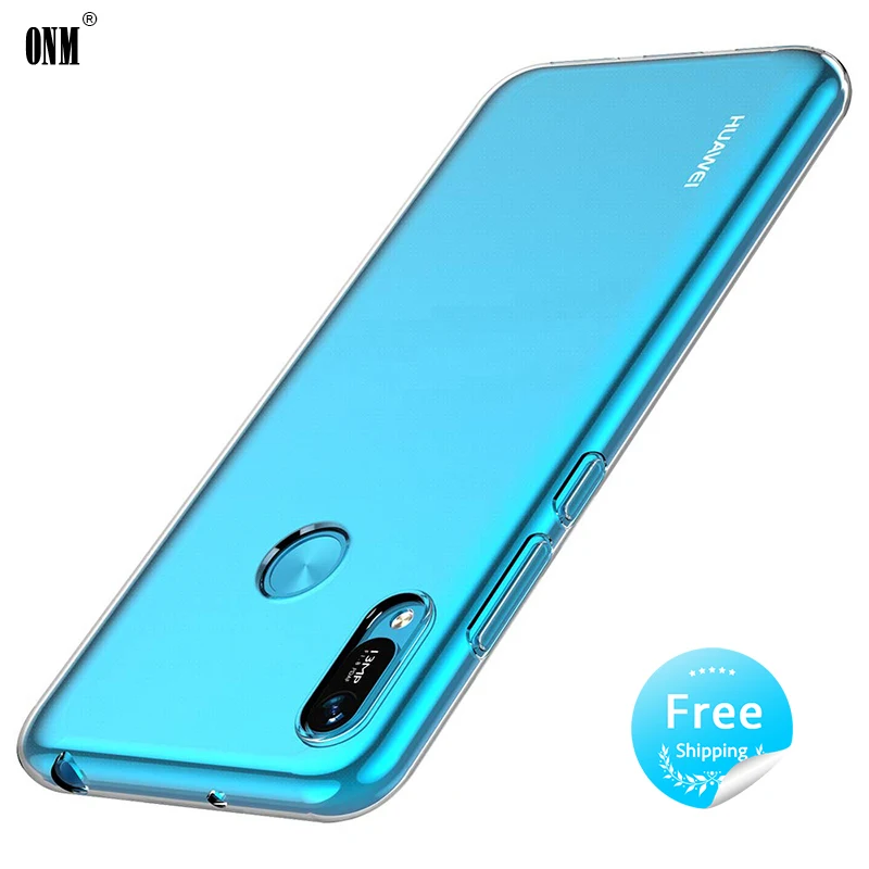 Чехол для Huawei Y6 2019 прозрачный силиконовый чехол бампер 6 09 &quot прозрачная задняя