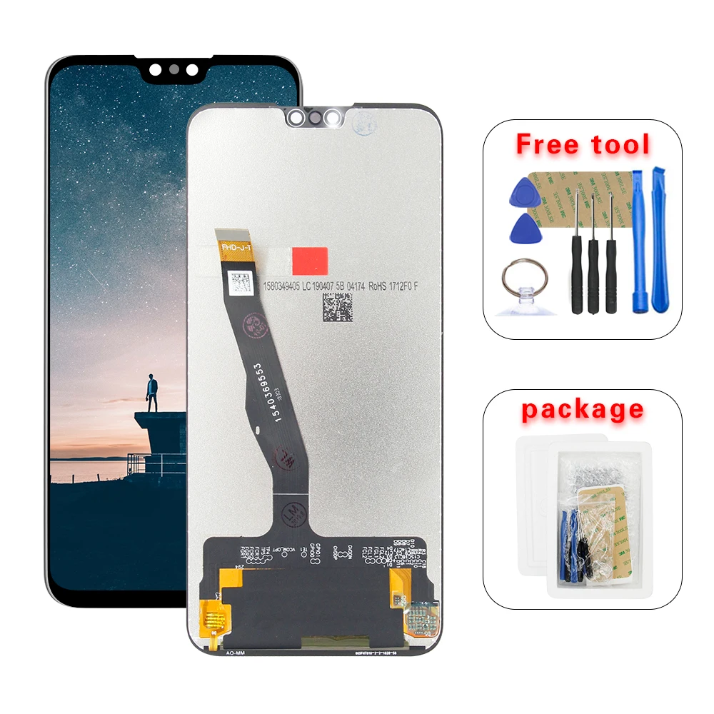 6 5 &quotдля Huawei Y9 2019 Enjoy 9 Plus JKM LX1 LX2 LX3 ЖК дисплей сенсорный экран дигитайзер в сборе