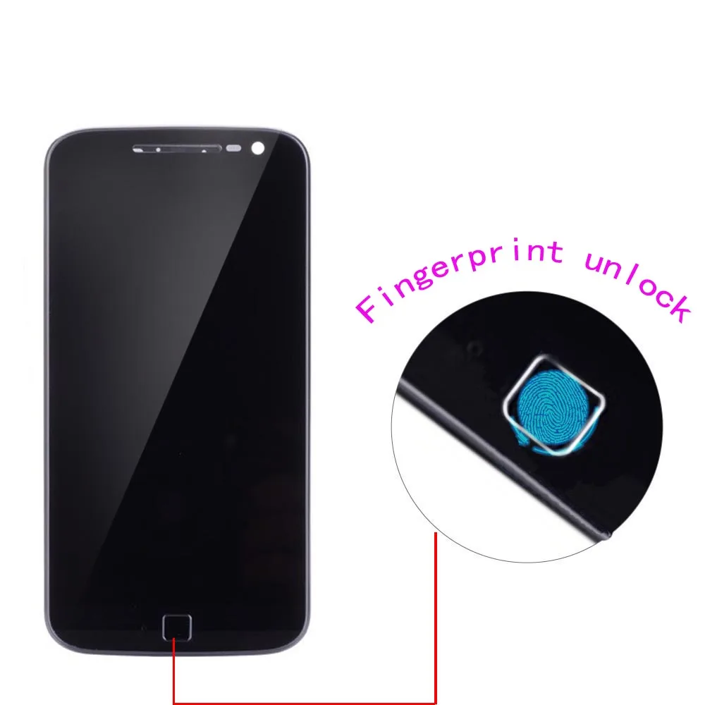 ЖК-дисплей с сенсорным экраном и дигитайзером в сборе для Motorola G4 Plus замена Moto XT1644