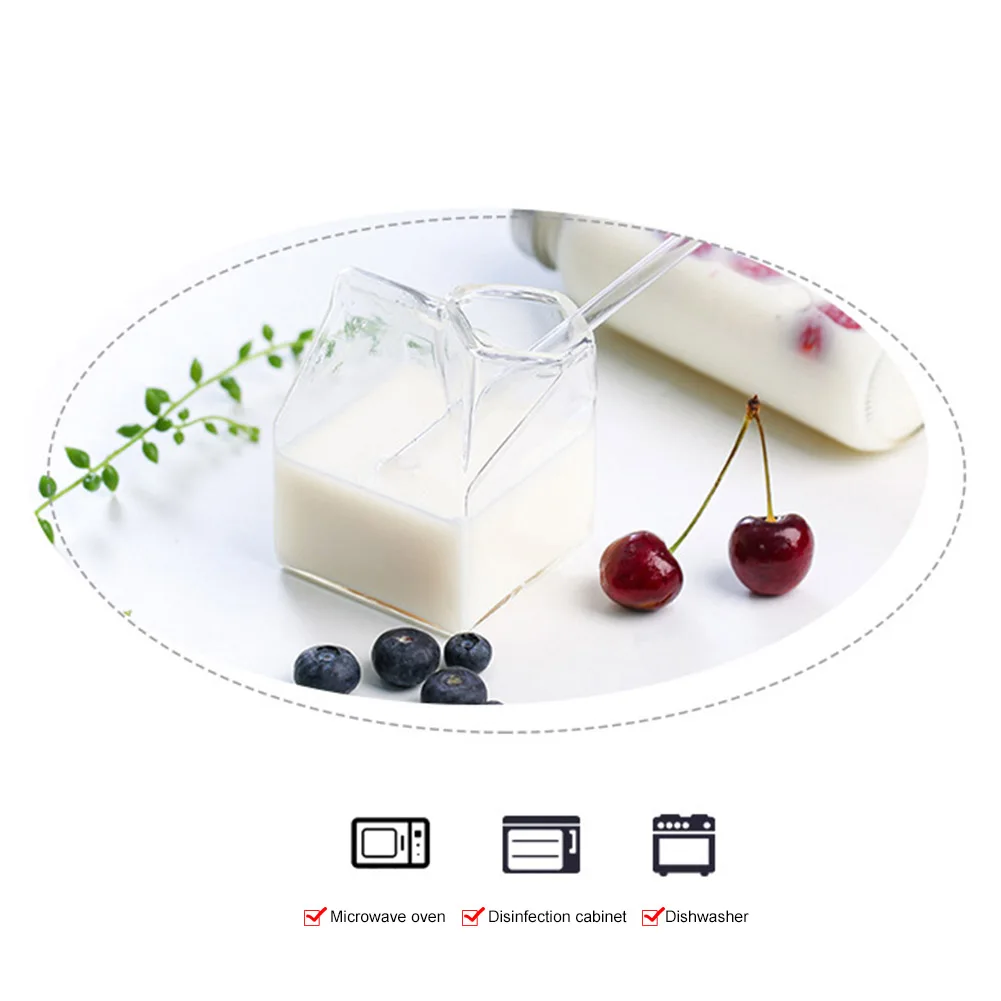 Стеклянная чашка для молока картонная гениальная мини-стеклянная Желейная кофе