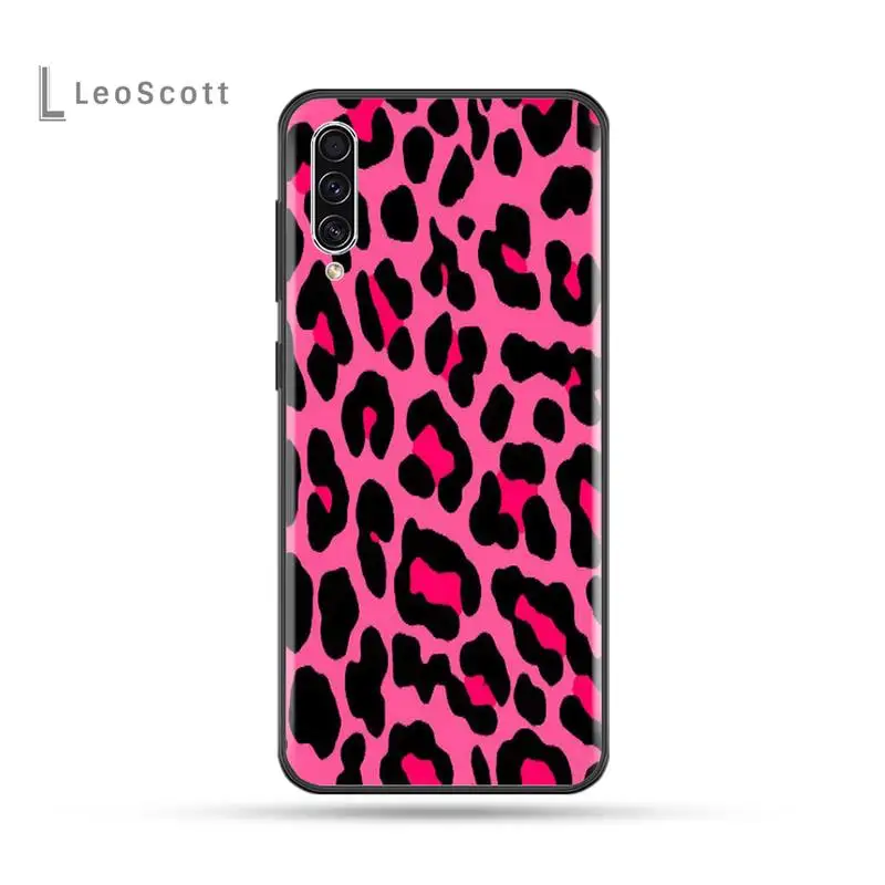 

Leopard Sexy Phone Case For Samsung Galaxy M10 20 30 A 40 50 70 71 6S A2 A6 A9 2018 J7 CORE PLUS STAR S10 5G C8