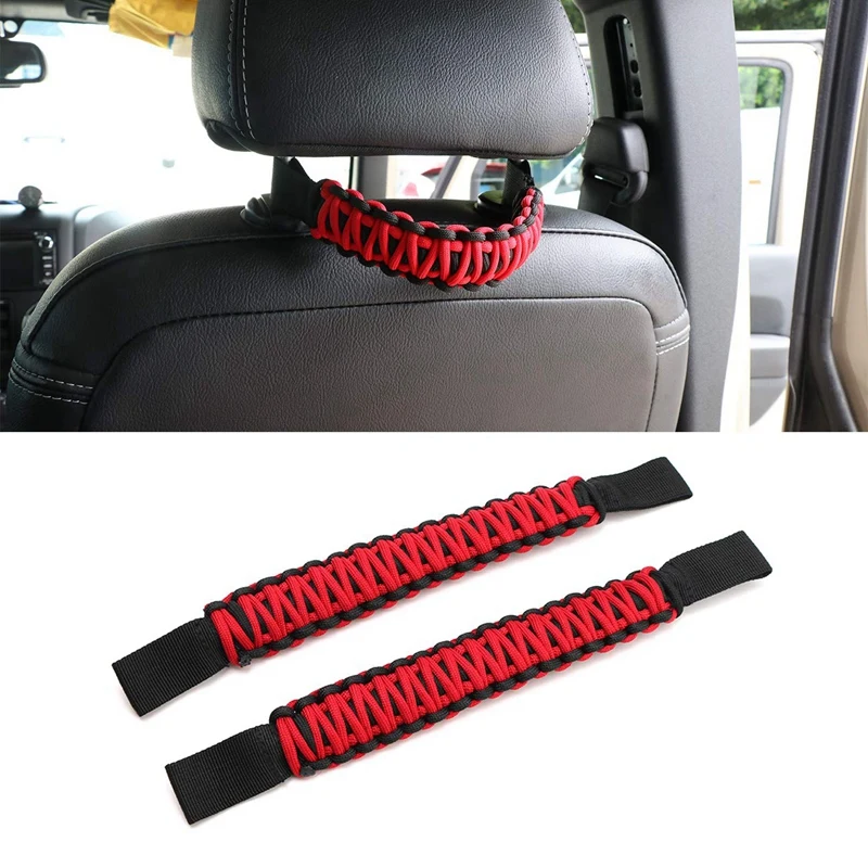 Подголовник захватные ручки заднего сиденья пассажирские для Jeep Wrangler YJ TJ JK JKU JL SUV