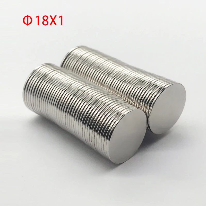 Неодимовый магнит 18x1 мм 20x1 маленький круглый лист магниты Imanes Постоянный NdFeB