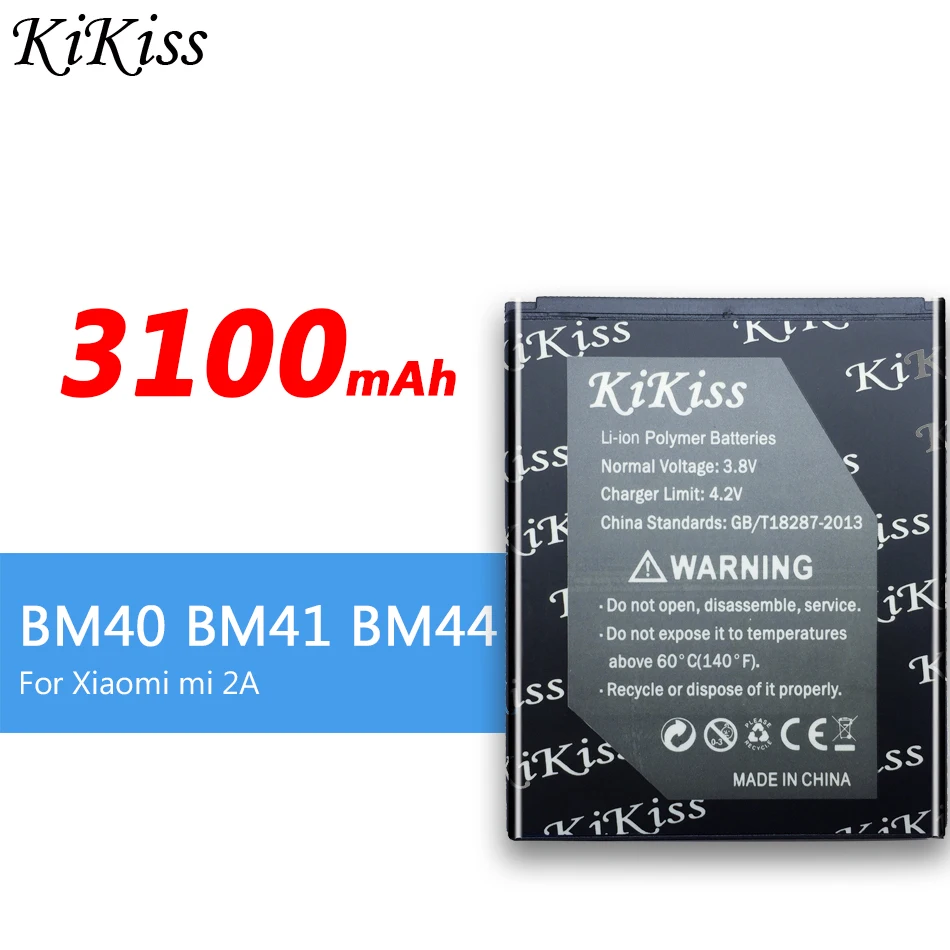 Аккумулятор высокой емкости на 3000 мА · ч для Xiaomi MI Redmi 2 2A 1S BM44 Подлинная сменная