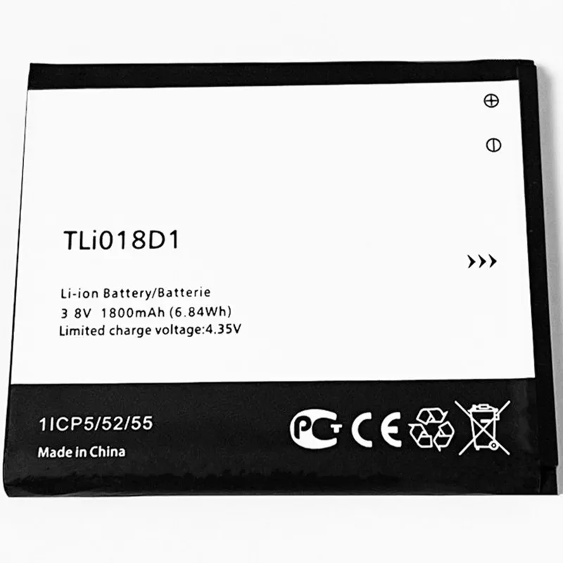 Аккумулятор TLi018D1 3 8 в 1800 мА · ч для Alcatel One Touch Pixi 5 0 3G 5015X 5015D 5015E 5015A TLi018D2 | Мобильные