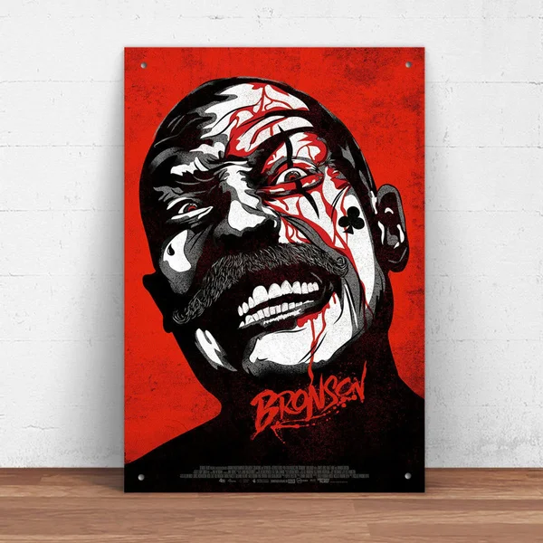 

Bronson Movie Metal Tin Sign Pin Up Metal Sign Metal Decor Wall Sign Wall Decor (20cmx30cm) HNJ79
