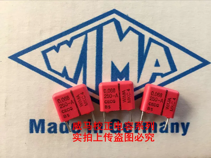 

10 /30 WIMA MKC4 250V 0,068 250V 683 68NF 10