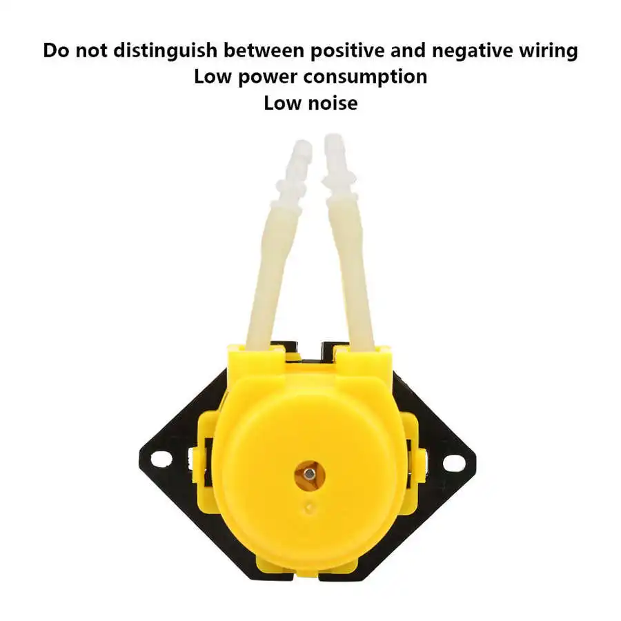D 2 DC 24V DIY Перистальтический жидкостный насос дозирующий для лаборатории 2*4