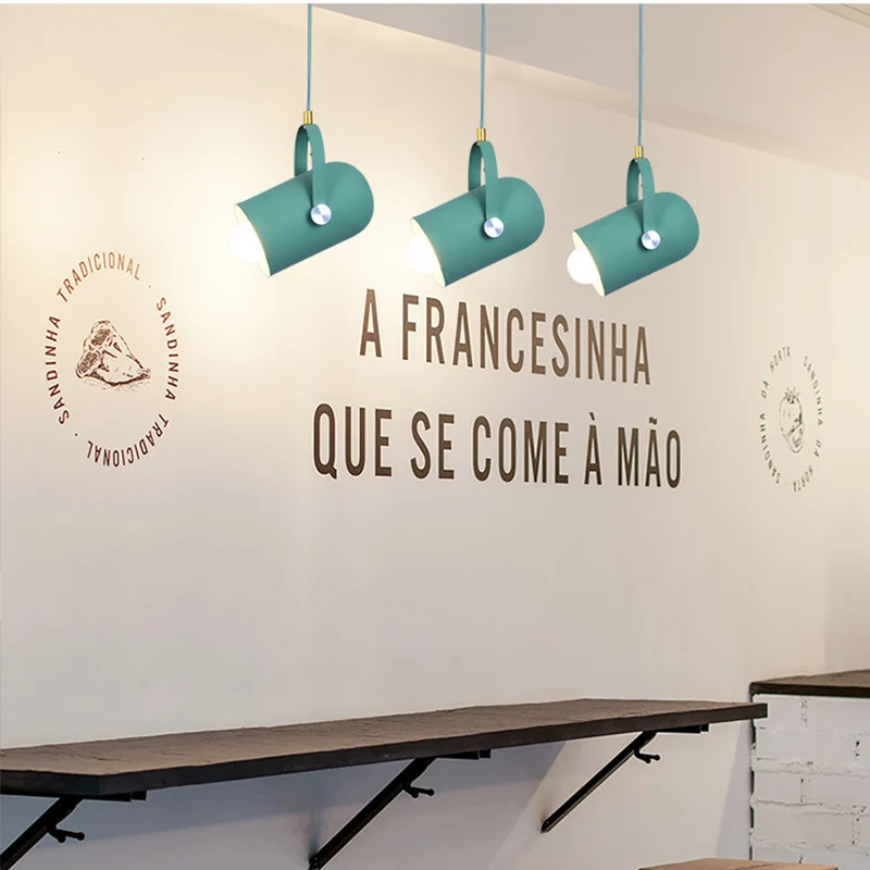 Светодиодный подвесной светильник в скандинавском креативном стиле для