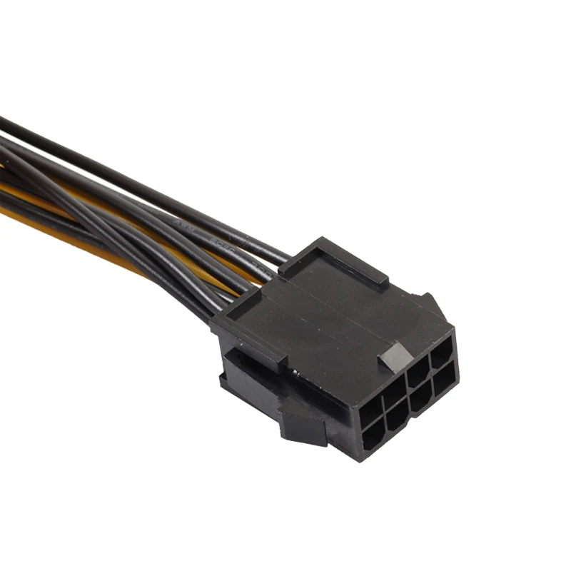 

8 Pin to Dual 8 Pin (6+2) Graphics Card PCI-E Extension Cable ,8p Female to 2 Port Male Power Splitter Cable GPU Wire