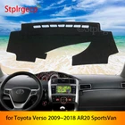 Противоскользящий коврик для Toyota Verso 2009  2018 AR20 SportsVan, накладка на приборную панель, Солнцезащитный коврик, автомобильные аксессуары 2017 2016 2015 2014