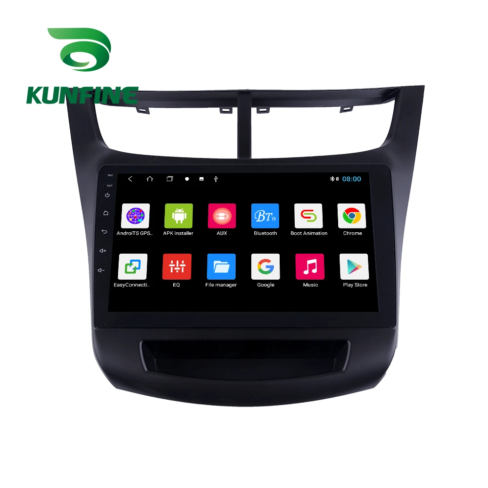 Octa Core 1024*600 Android 10 0 автомобильный DVD GPS навигатор плеер Deckless стерео для Chevrolet SAIL 2015
