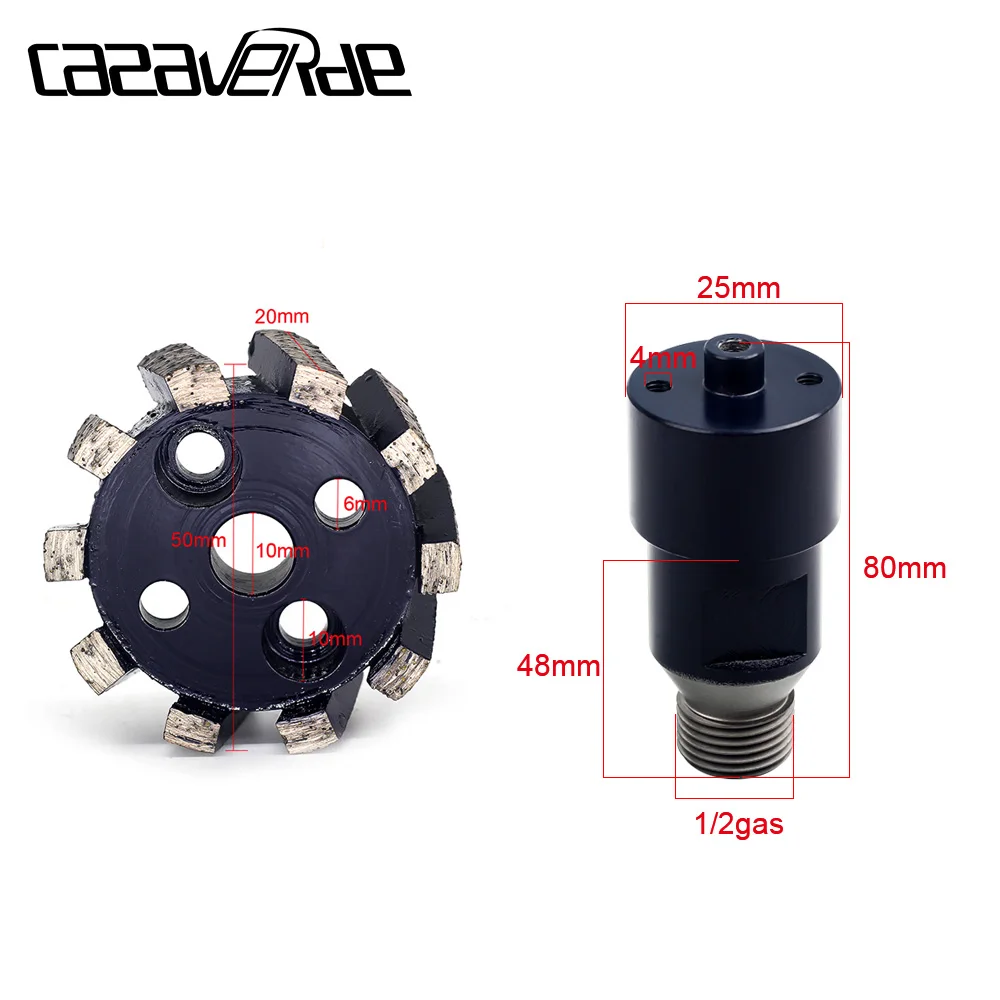 Станок с ЧПУ 50 мм газовым фланцем 1/2 для фрезерного станка калибровочное колесо