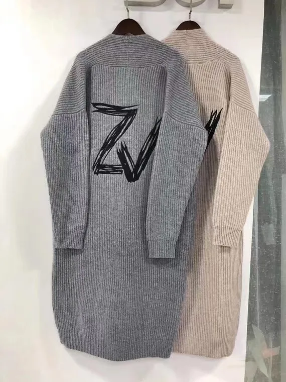 

2021 Winter New Fashion Classic Trendy Brand Luxury Design Casual Versatile Temperament Commuter Cashmere Coat Women Z1