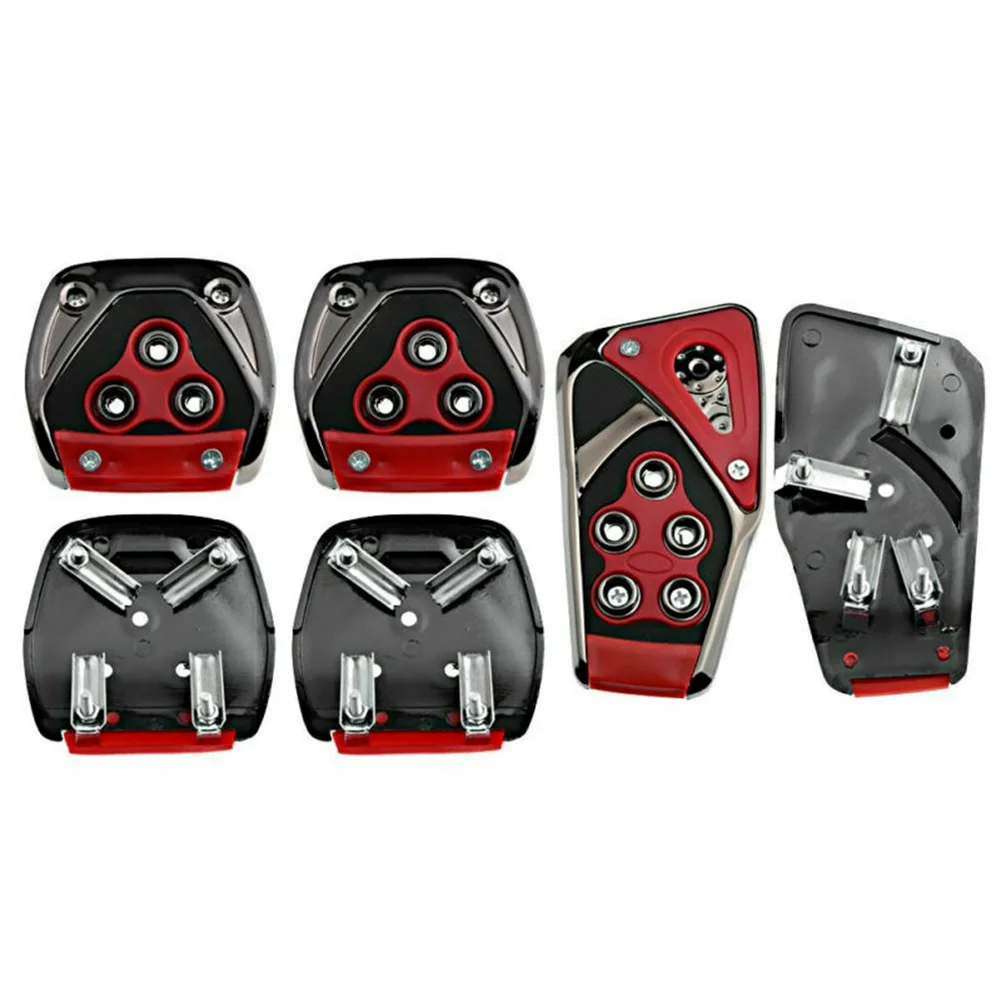 Нескользящие накладки на педали для автомобиля чехлы педалей трансмиссии с