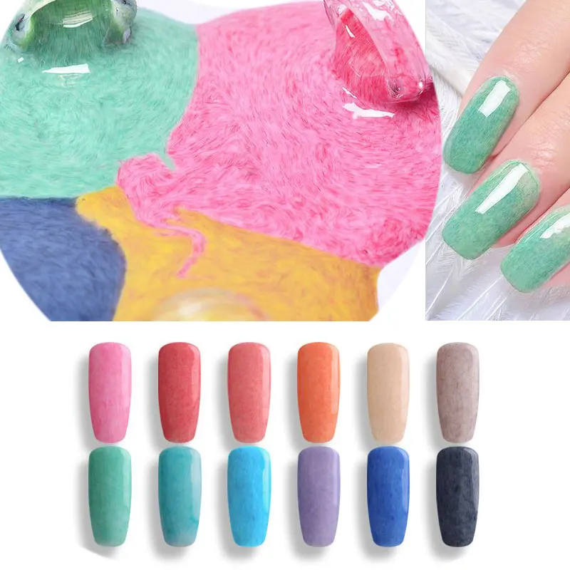 УФ гель для ногтей серии Fur светодиодный Гель лак Полупостоянный стойкий