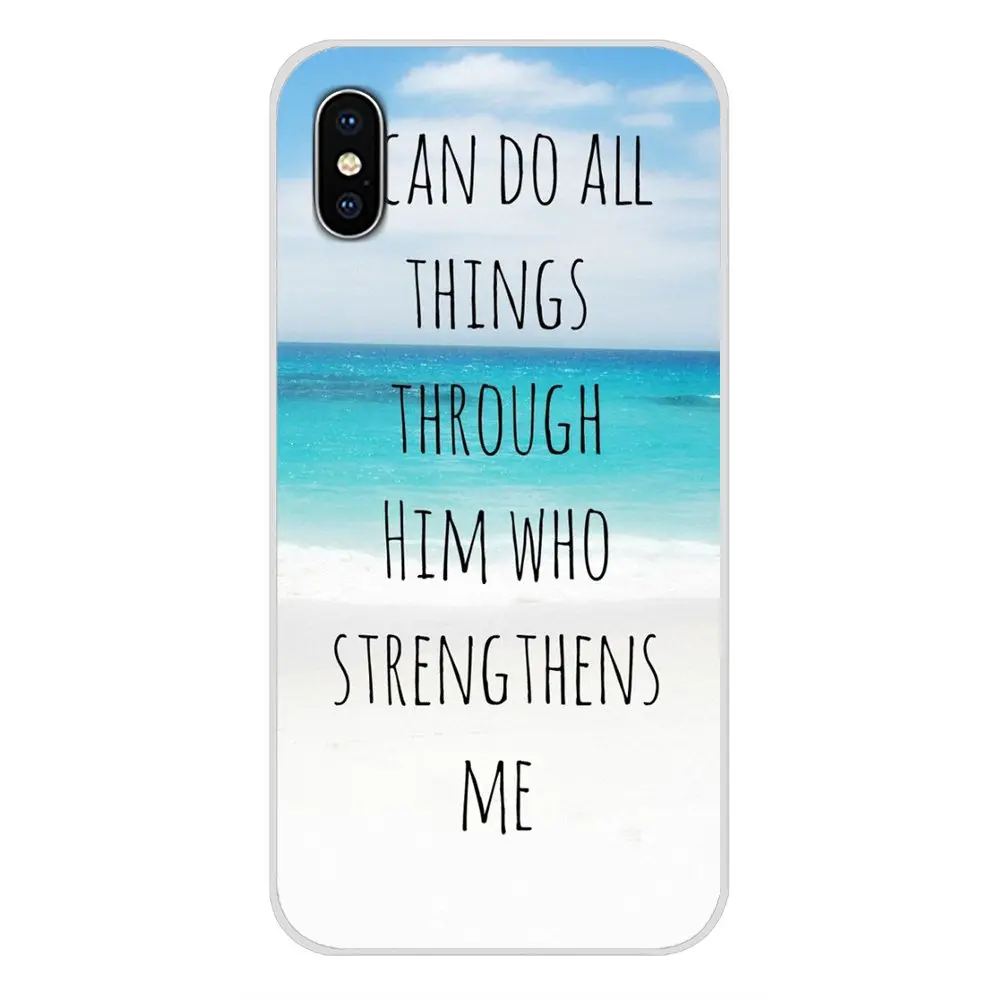 Библия Филиппийцам Иисус Христос христианский аксессуары Чехлы для Xiaomi Redmi 4A S2 Note