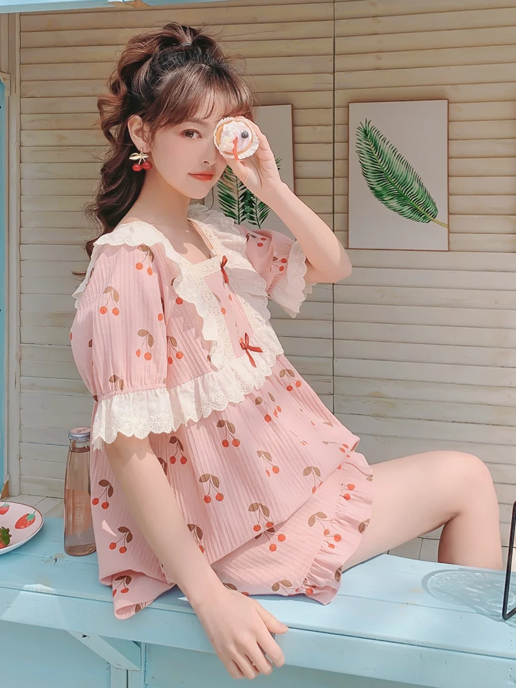 Пижамы женские летние пижамы женское нижнее белье ночное сексуальный комплект