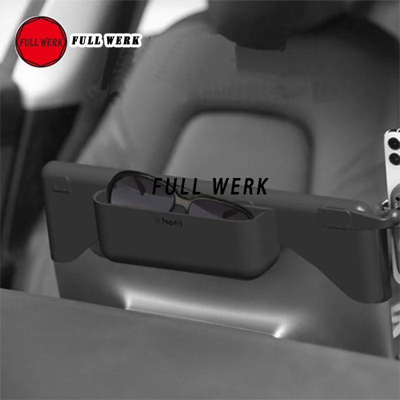 

1PC Plastic Car Phone Wireless Charging Holder Bracket Mount for Tesla Model 3 Y Glasses Organizer Storage Box Interior Accessor