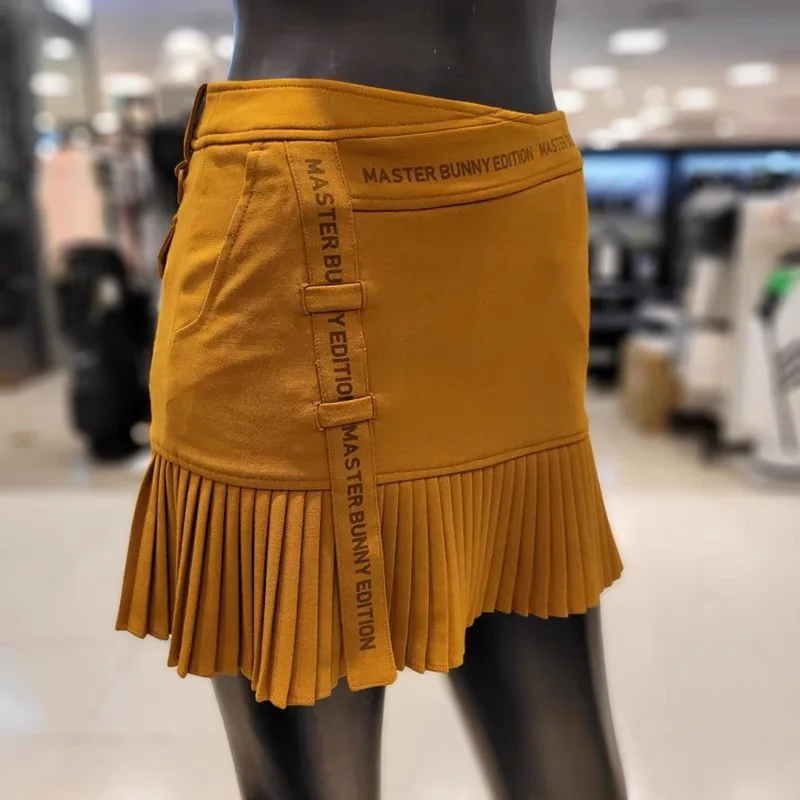 

PG Golf Clothing Skirt 2021 Fall Winter Master Bunny Golf short skirts Fashion Pleated skirt Lady Sport Wrap Hip Skirt