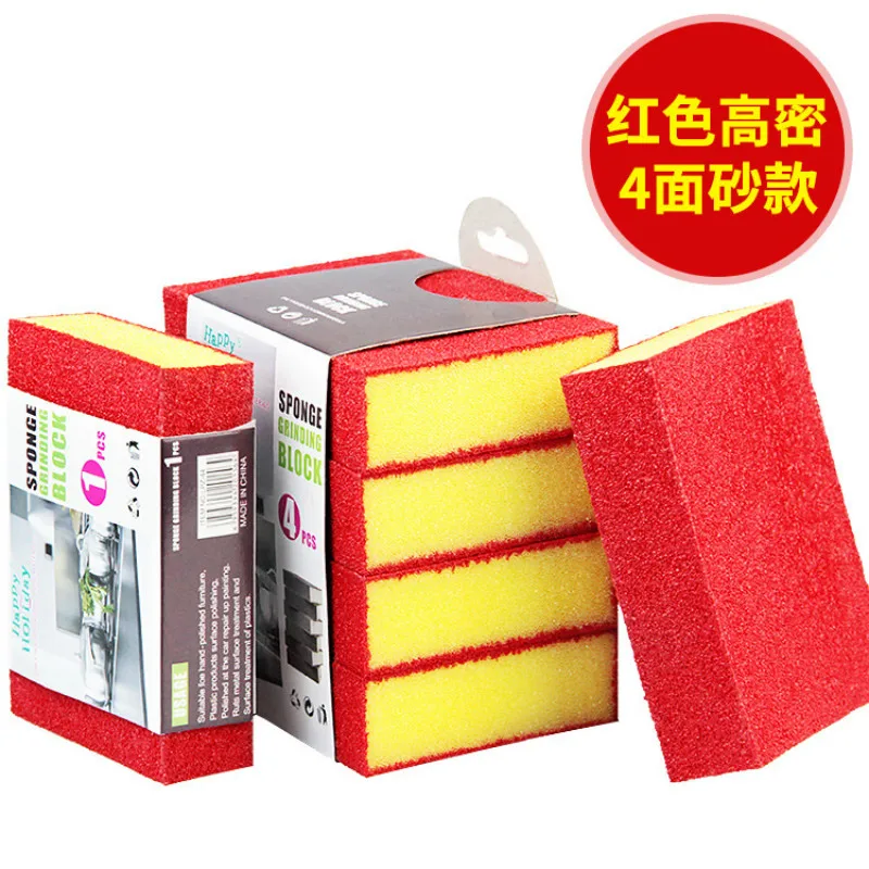 1Pcs Waist Shape Cleaning Cloth Scouring Pad Dish Wiper For Kitchen Rags Strong Decontamination Towel | Дом и сад
