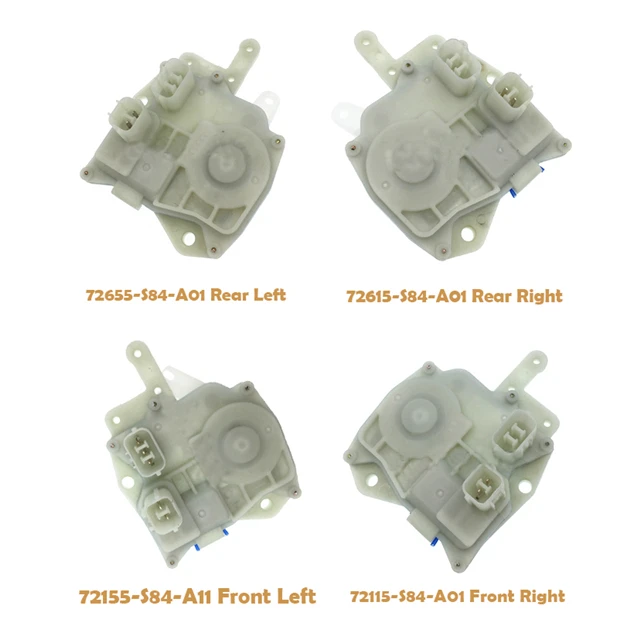 Привод замка двери для Honda Civic Accord передняя задняя левая правая 72155 S84 A11 72115 A01 72655