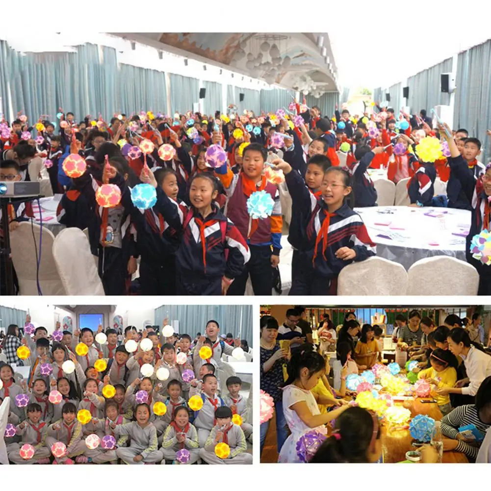 Electric Lantern Elegant Handmade Long Service Life Chinese Traditional DIY Lights for Wedding |