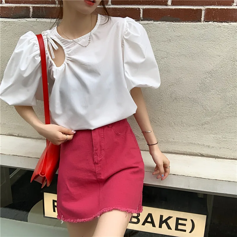 

Cheap wholesale 2021 spring summer autumn new fashion casual ladies work women Blouse woman overshirt female OL Vy1365