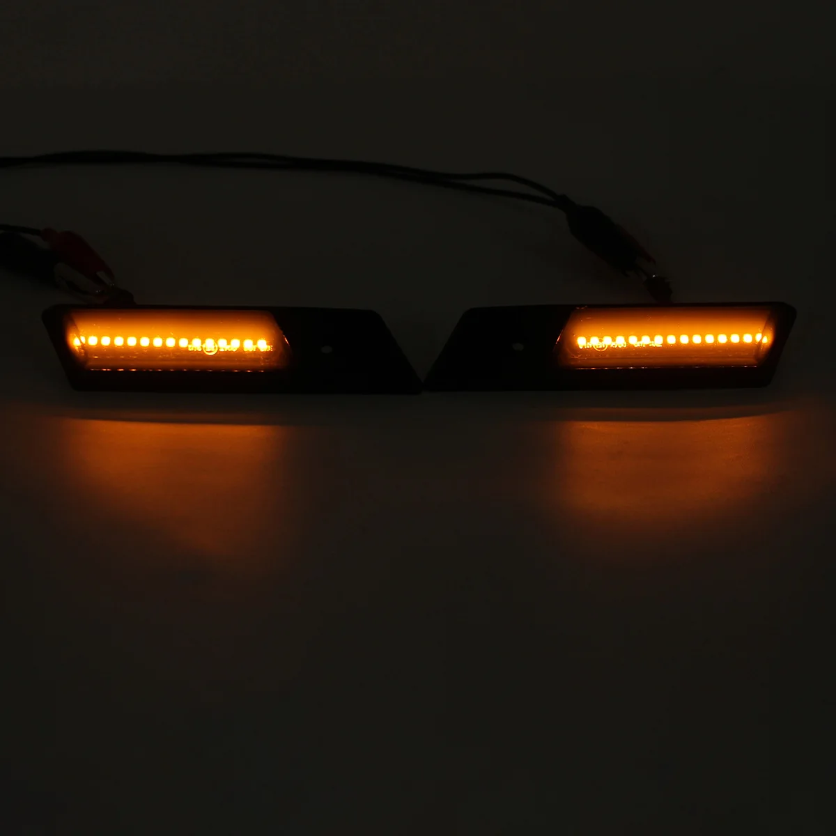 

2pcs Flowing Side Marker light Turn Signal Light Car Led signal Lamp panel lamp Dynamic Indicator for BMW E36 E34 E32 86-00