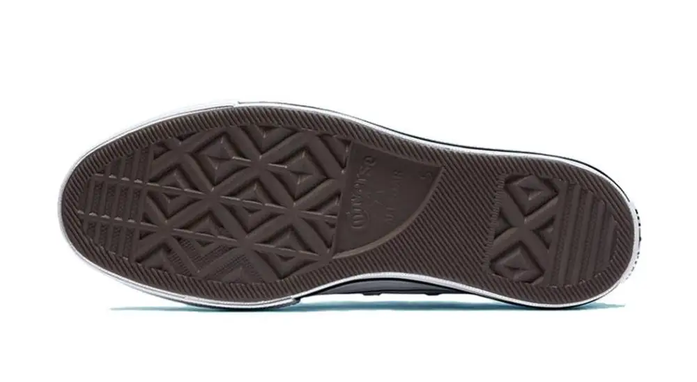 Оригинальные кеды Converse Chuck Taylor All Star Platform Low Top для мужчин и женщин, унисекс, для скейтбординга, белого цвета, классический холстовый материал.