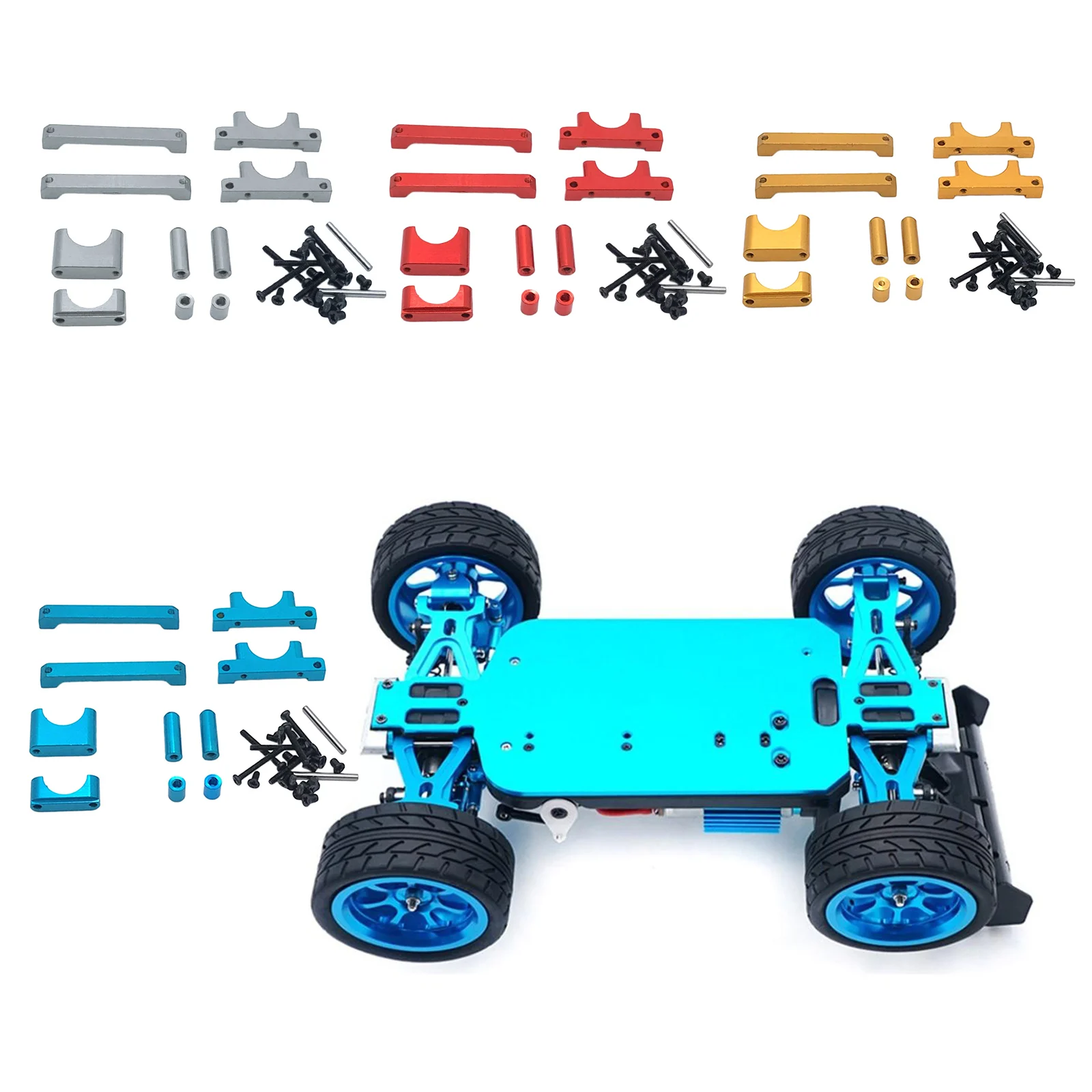 

1Set RC Car Chassis Parts for RC Car 1/18 RC Wltoys A949 A959 A969 RC Car Accessory