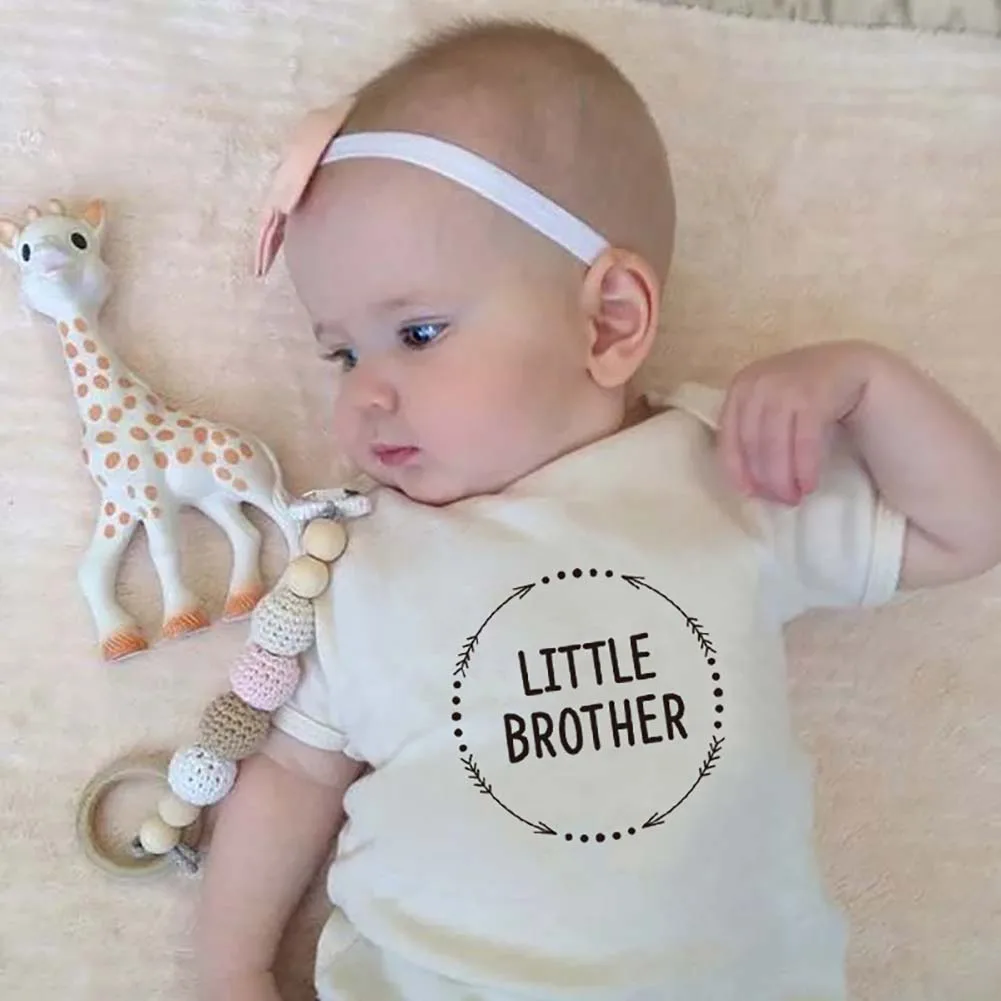 Детская одежда комбинезон для мальчиков с рисунком братьев новорожденных