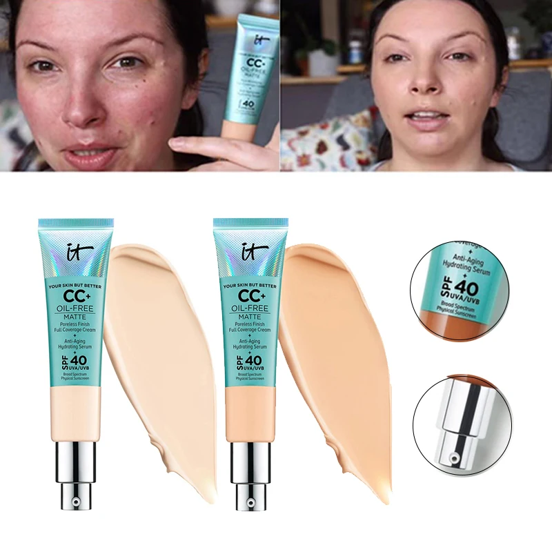 Крем консилер для жирной кожи основа макияжа с полным покрытием темные круги