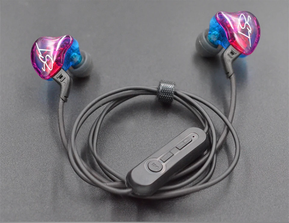 KZ AS10/BA10/ZST/ZS10 Bluetooth 4,2 модуль Bluetooth обновление Hi-Fi Портативный ушной подвесной тип для KZ ZS4 ZS5 ZS6 ED16 as10 zs10