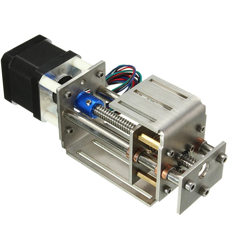 55 мм Z Axis раздвижной ход Комплект 3 оси ЧПУ вал мини слайд Diy Линейное движение