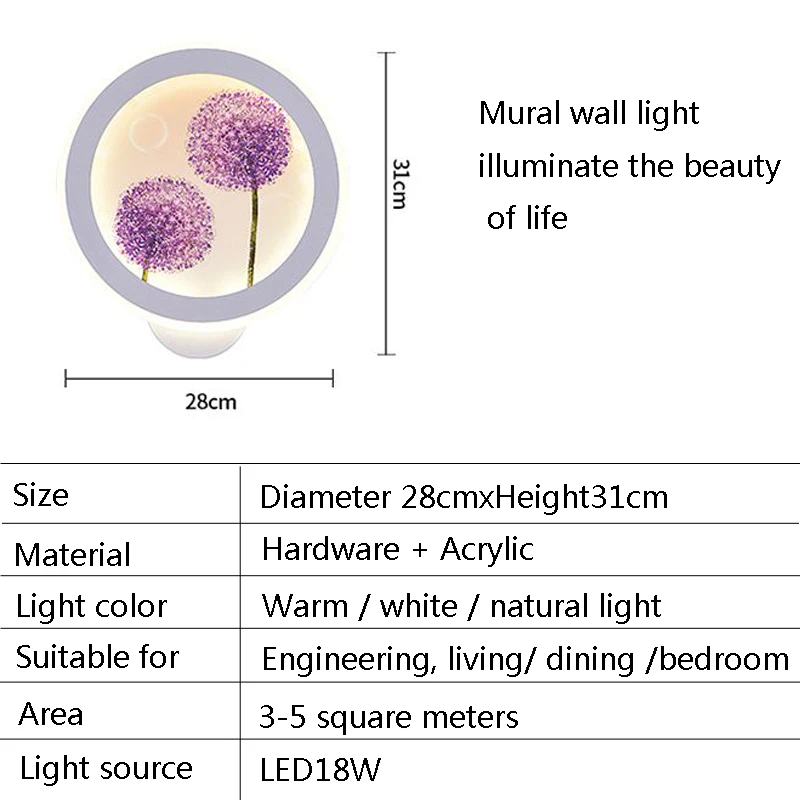 

Acrylic Led Wall Lamp Bedroom Vanity Light Led Wall Lights for Home Bedside Wandlamp Aisle Corridor Living Room Stairs Led Light