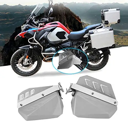 

Motorcycle Pedal Splash Guard Plate Foot Plate Foot Mud Shield Windshield for BMW R1200GS LC (13-18) / R1200GS LC ADV (14-18)