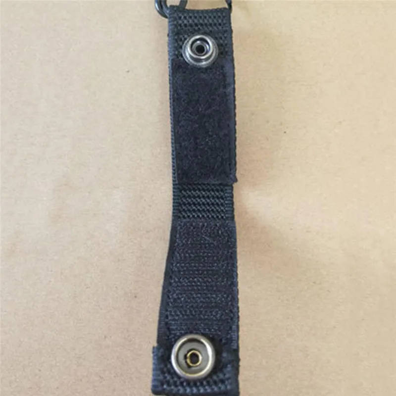 

Military Spring Safety Strap Tactical Anti-lost Elastic Lanyard Rope Gun Rope For Key Ring Chain Flashlight Hunting Accessories