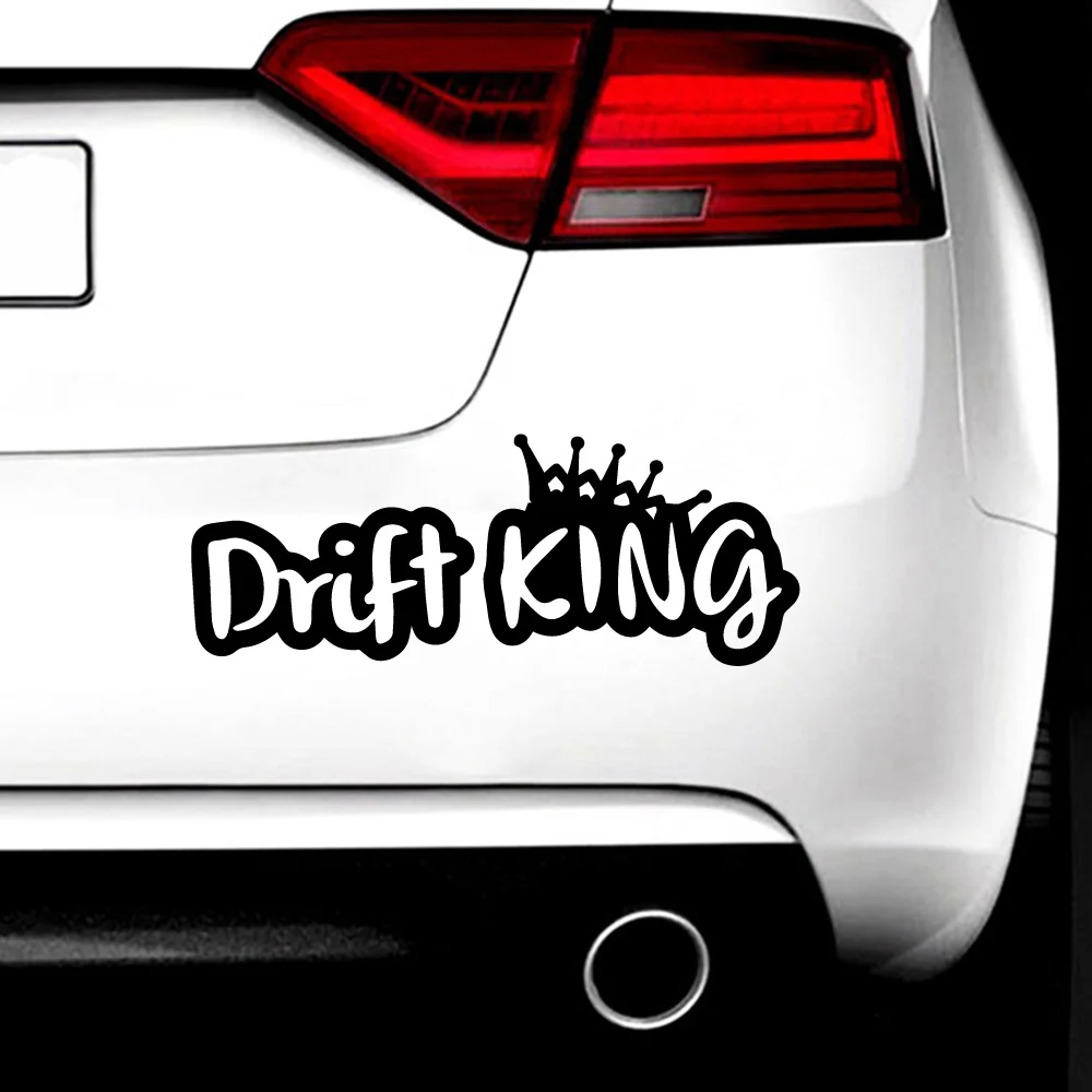 

Creative King Car Stickers Creative Car Door Handle Decals Dual Color Design Stickers Vinyls Decals