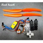 A2212 930KV бесщеточный двигатель 30A ESC крепление двигателя Outrunner 1160 пропеллер SG90 9G микро-сервопривод для радиоуправляемого вертолета с неподвижным крылом
