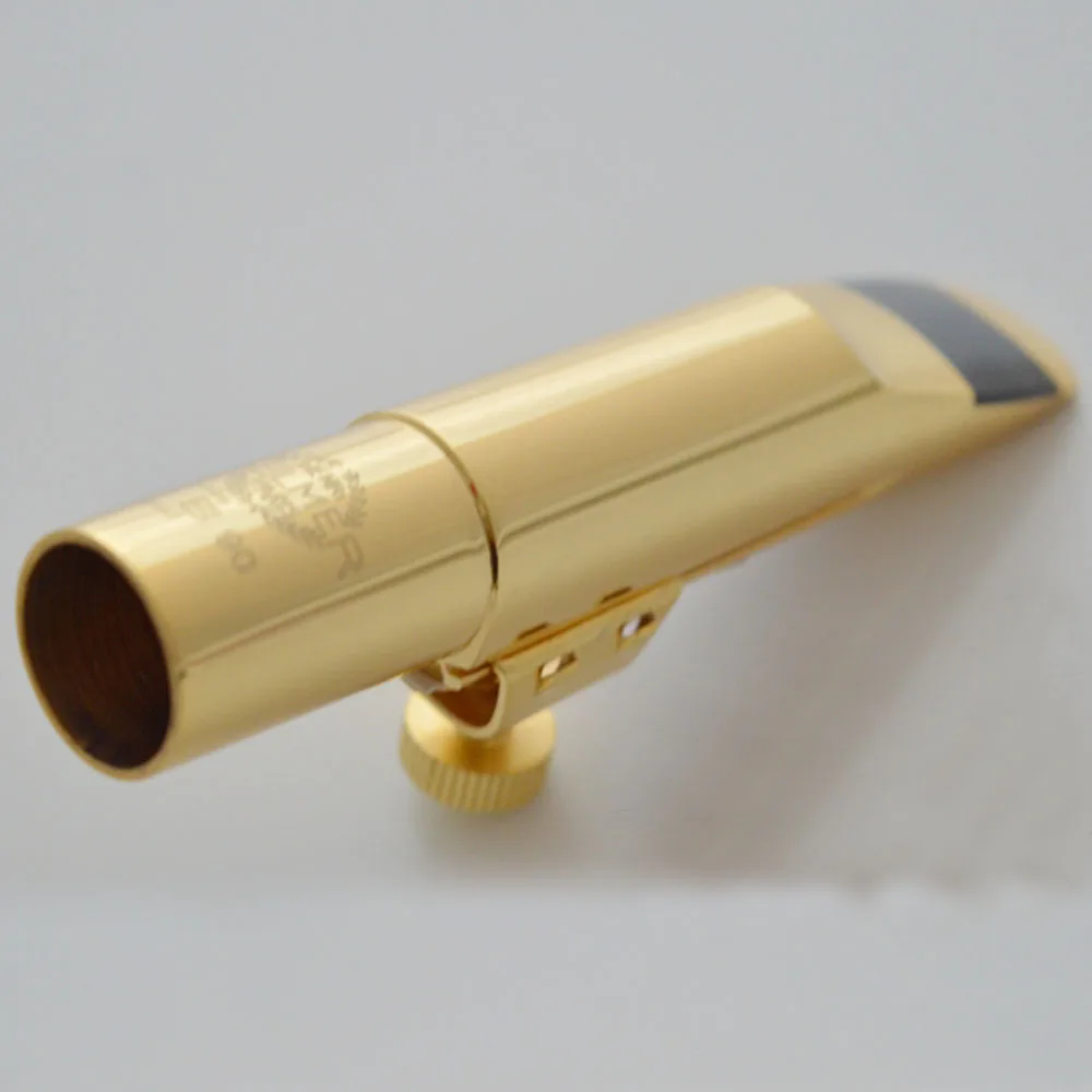

High Quality Professional Tenor Soprano Alto Saxophone Metal Mouthpiece S90 Gold Plating Sax Mouth Pieces Accessories Size 56789